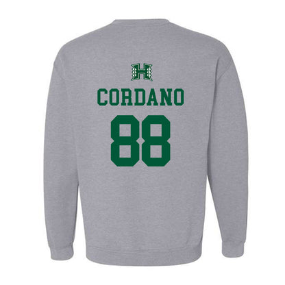 Hawaii - NCAA Football : Alan Cordano - Classic Shersey Crewneck Sweatshirt-1