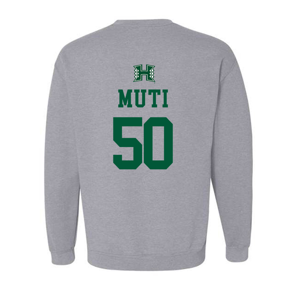 Hawaii - NCAA Football : Tui Muti - Classic Shersey Crewneck Sweatshirt