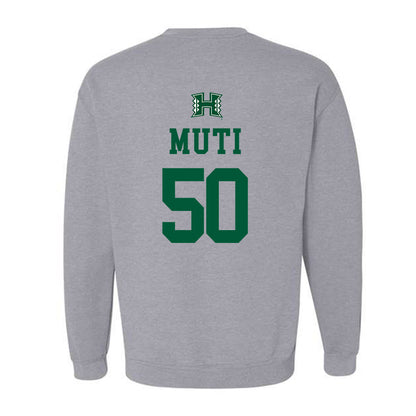 Hawaii - NCAA Football : Tui Muti - Classic Shersey Crewneck Sweatshirt