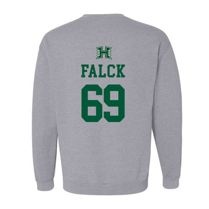 Hawaii - NCAA Football : Ben Falck - Crewneck Sweatshirt