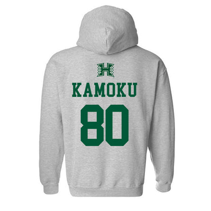 Hawaii - NCAA Football : Blaze Kamoku - Classic Shersey Hooded Sweatshirt-1