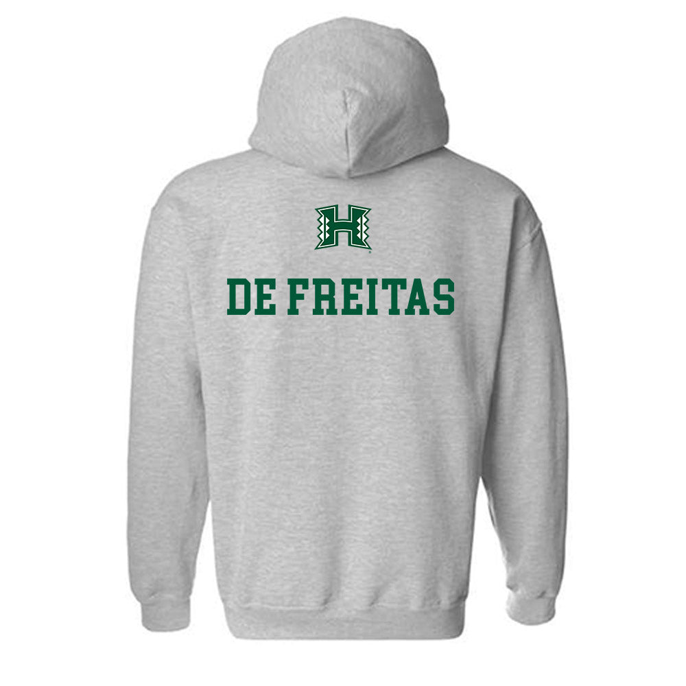 Hawaii - NCAA Women's Cross Country : Bella De Freitas - Classic Shersey Hooded Sweatshirt-1