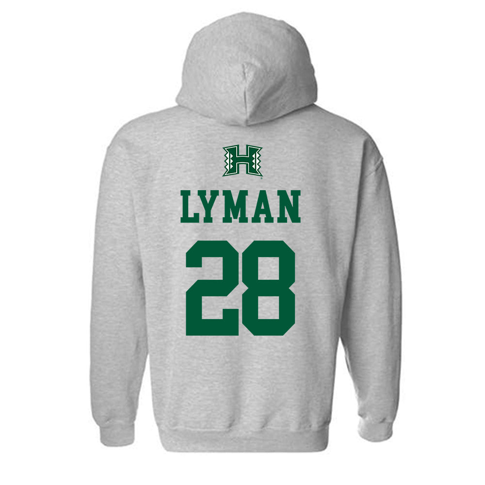 Hawaii - NCAA Baseball : Brode Lyman - Classic Shersey Hooded Sweatshirt