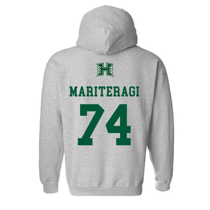 Hawaii - NCAA Football : Micah Mariteragi - Hooded Sweatshirt