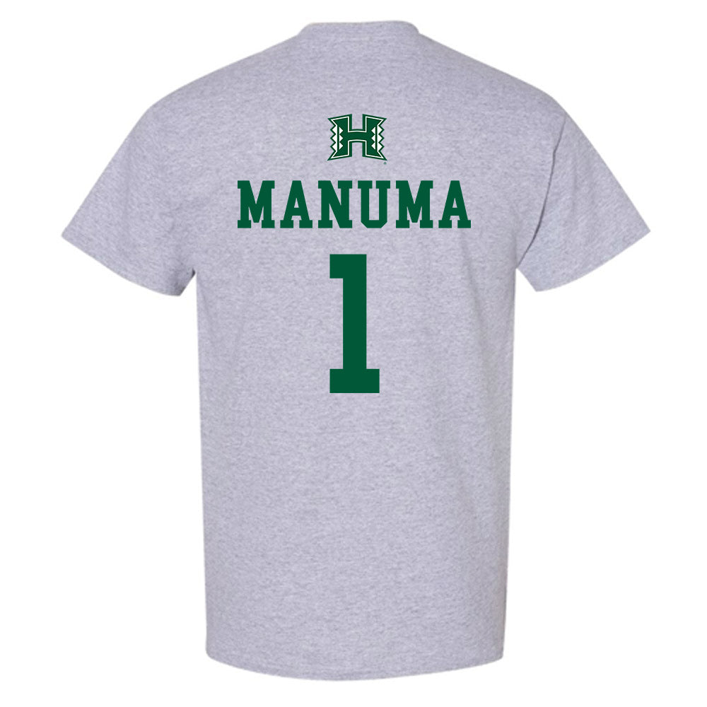 Hawaii - NCAA Football : Peter Manuma - T-Shirt