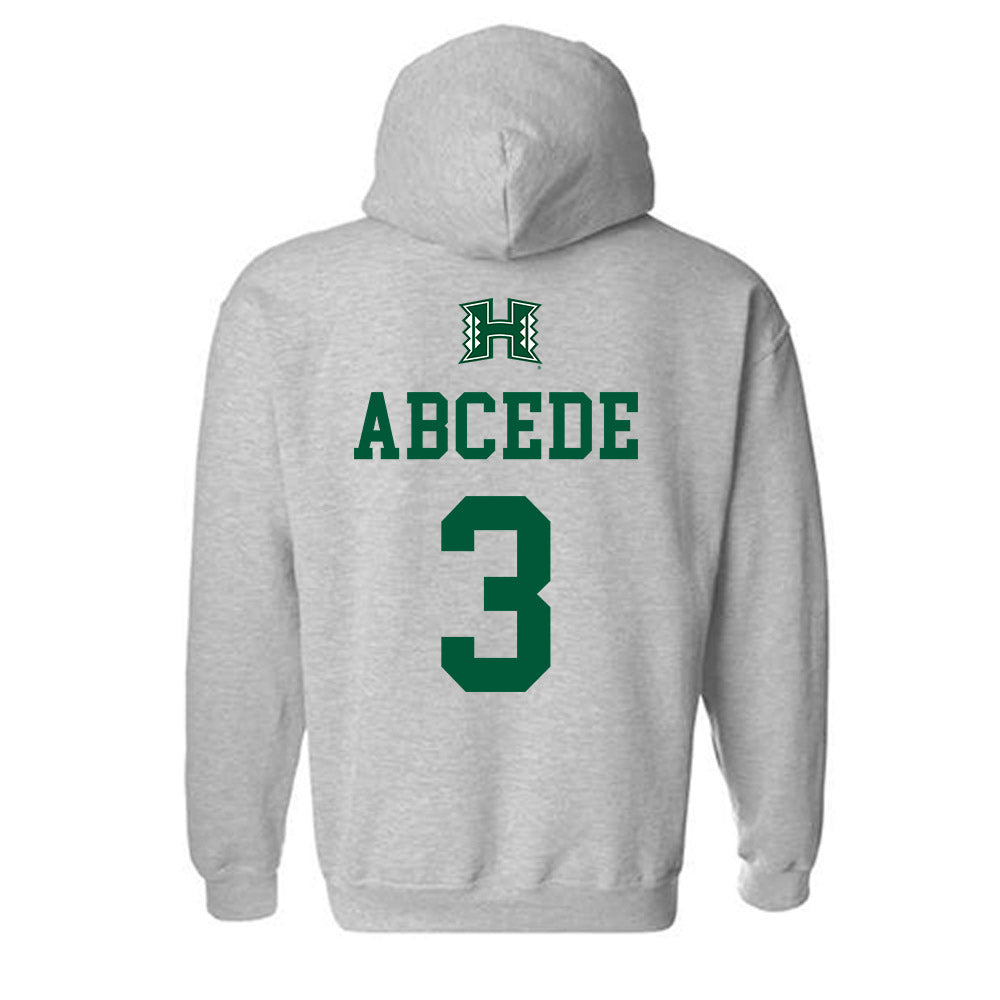 Hawaii - NCAA Softball : Jaeda Abcede - Classic Shersey Hooded Sweatshirt-1