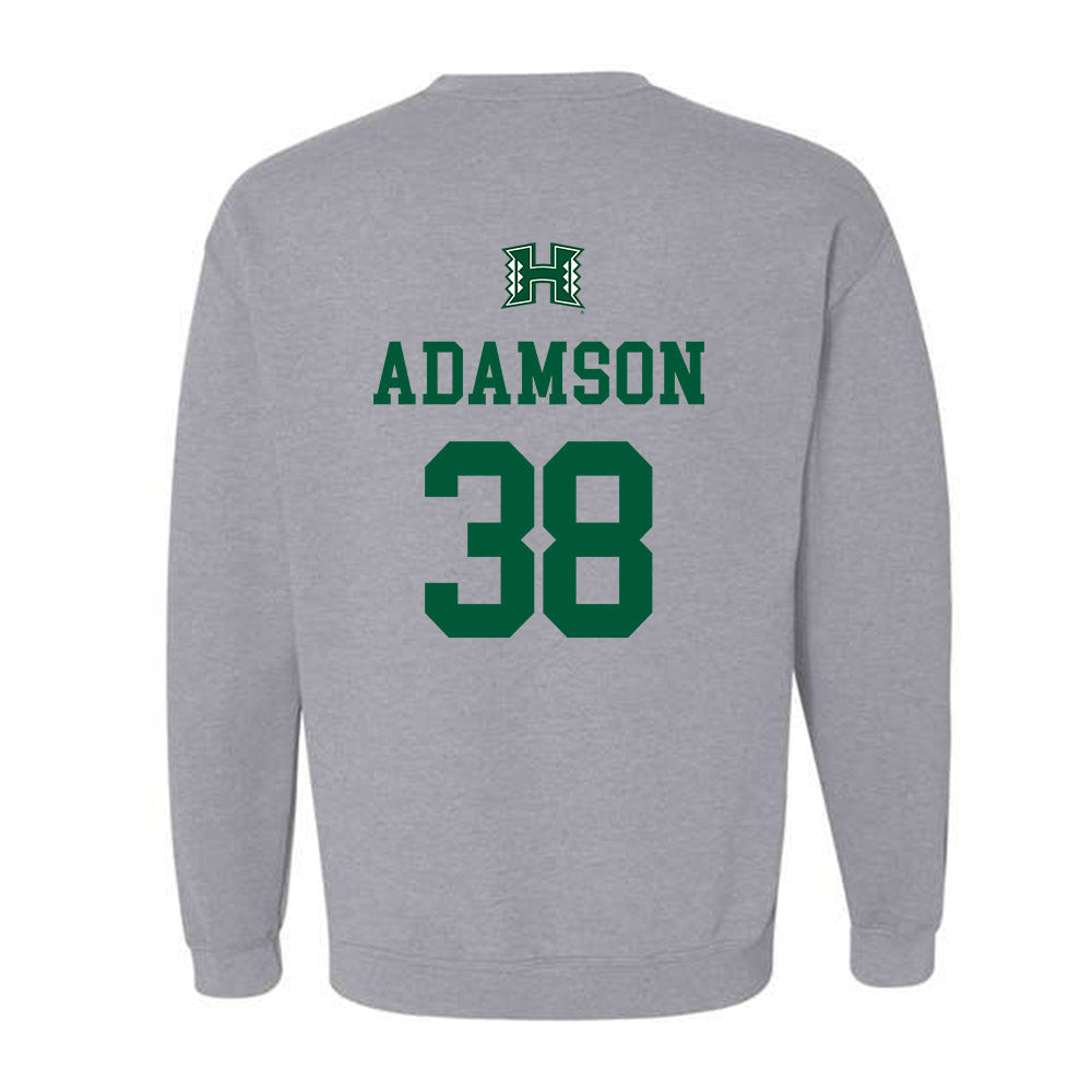 Hawaii - NCAA Baseball : Charlie Adamson - Classic Shersey Crewneck Sweatshirt-1