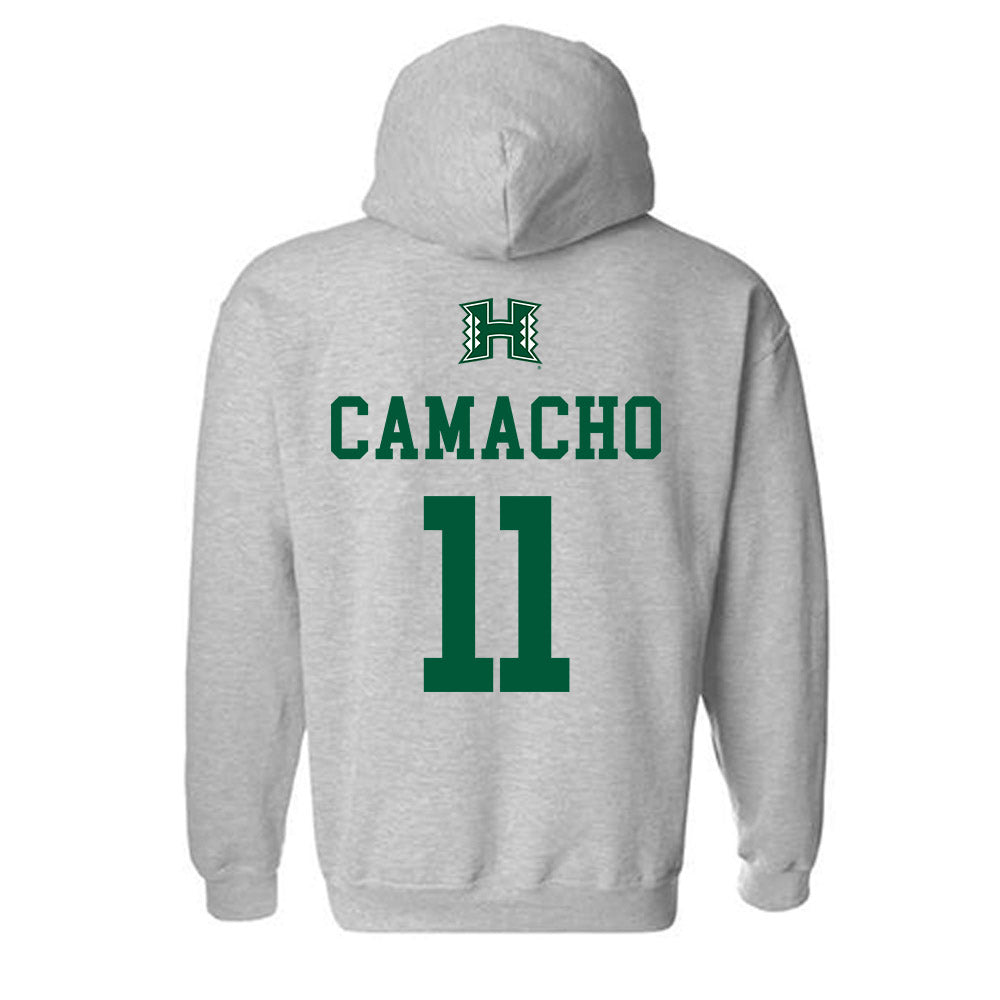 Hawaii - NCAA Softball : Brooke Camacho - Classic Shersey Hooded Sweatshirt-1