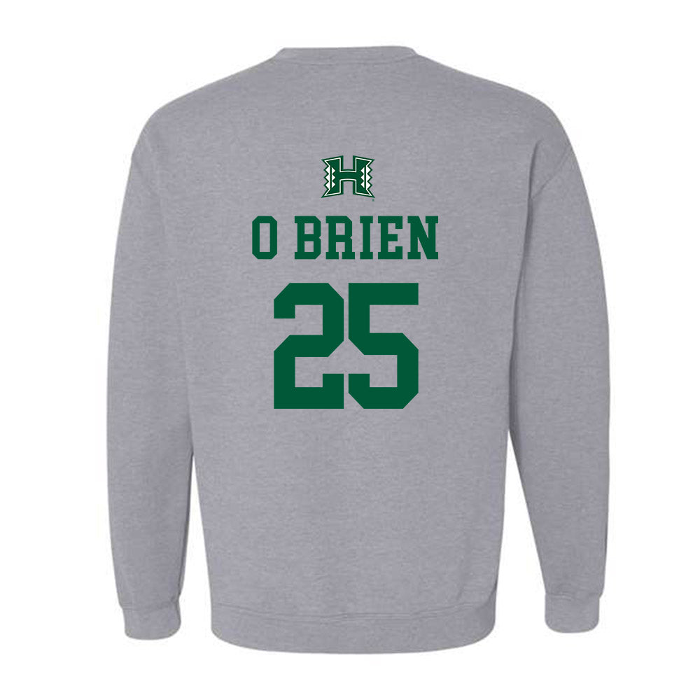 Hawaii - NCAA Baseball : Liam O'Brien - Classic Shersey Crewneck Sweatshirt