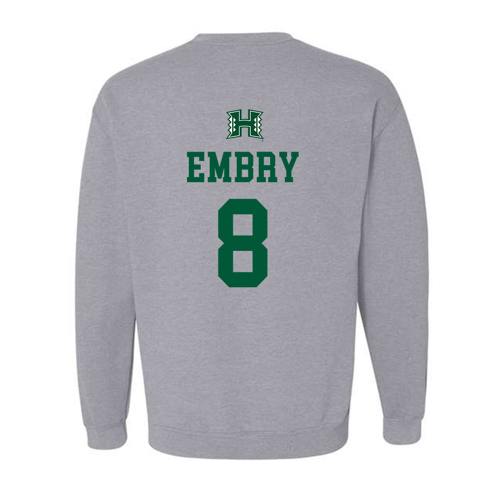 Hawaii - NCAA Beach Volleyball : Alana Embry - Classic Shersey Crewneck Sweatshirt-1