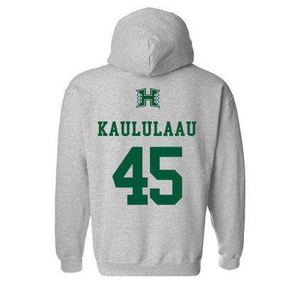 Hawaii - NCAA Football : Blade Kaululaau - Hooded Sweatshirt