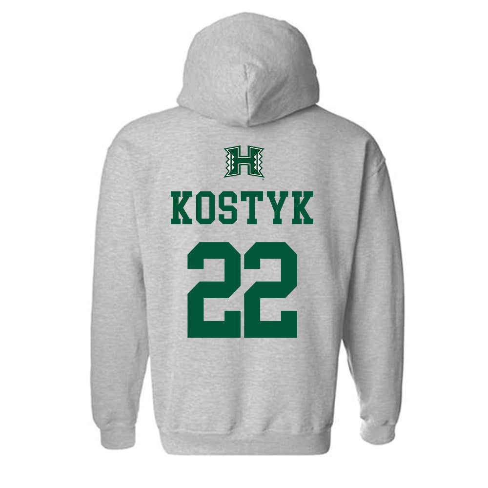 Hawaii - NCAA Softball : Kayla Kostyk - Classic Shersey Hooded Sweatshirt-1