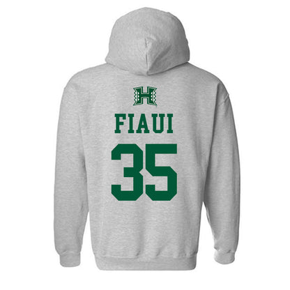 Hawaii - NCAA Football : Junior Fiaui - Hooded Sweatshirt