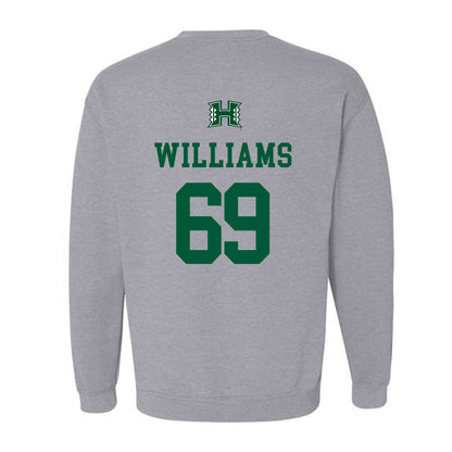 Hawaii - NCAA Football : Daniel Williams - Crewneck Sweatshirt