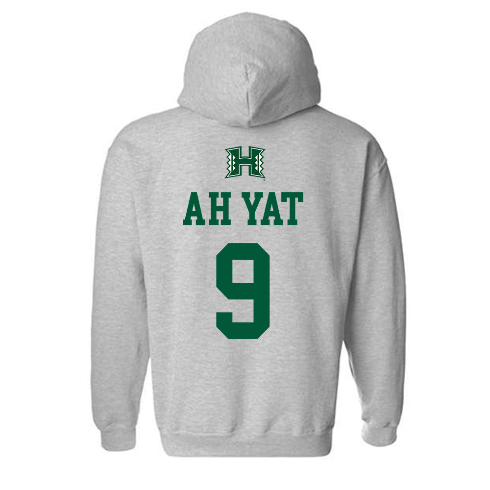 Hawaii - NCAA Softball : Milan Ah Yat - Classic Shersey Hooded Sweatshirt-1