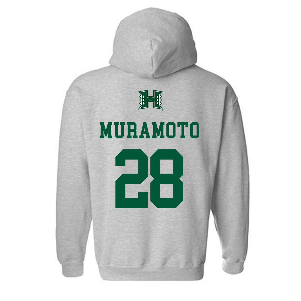 Hawaii - NCAA Softball : Madixx Muramoto - Classic Shersey Hooded Sweatshirt-1