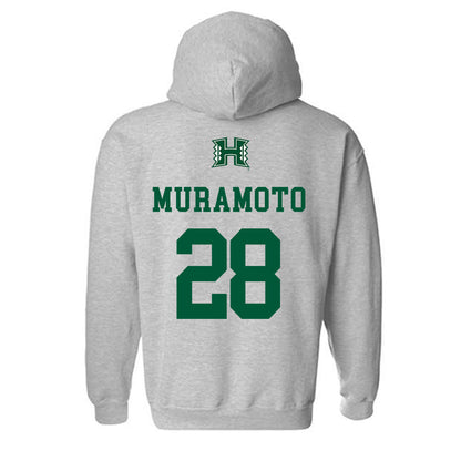 Hawaii - NCAA Softball : Madixx Muramoto - Classic Shersey Hooded Sweatshirt-1