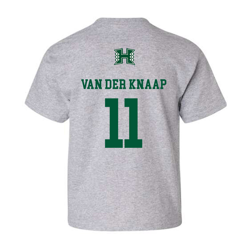 Hawaii - NCAA Men's Basketball : Jacopo Van der Knaap - Classic Shersey Youth T-Shirt