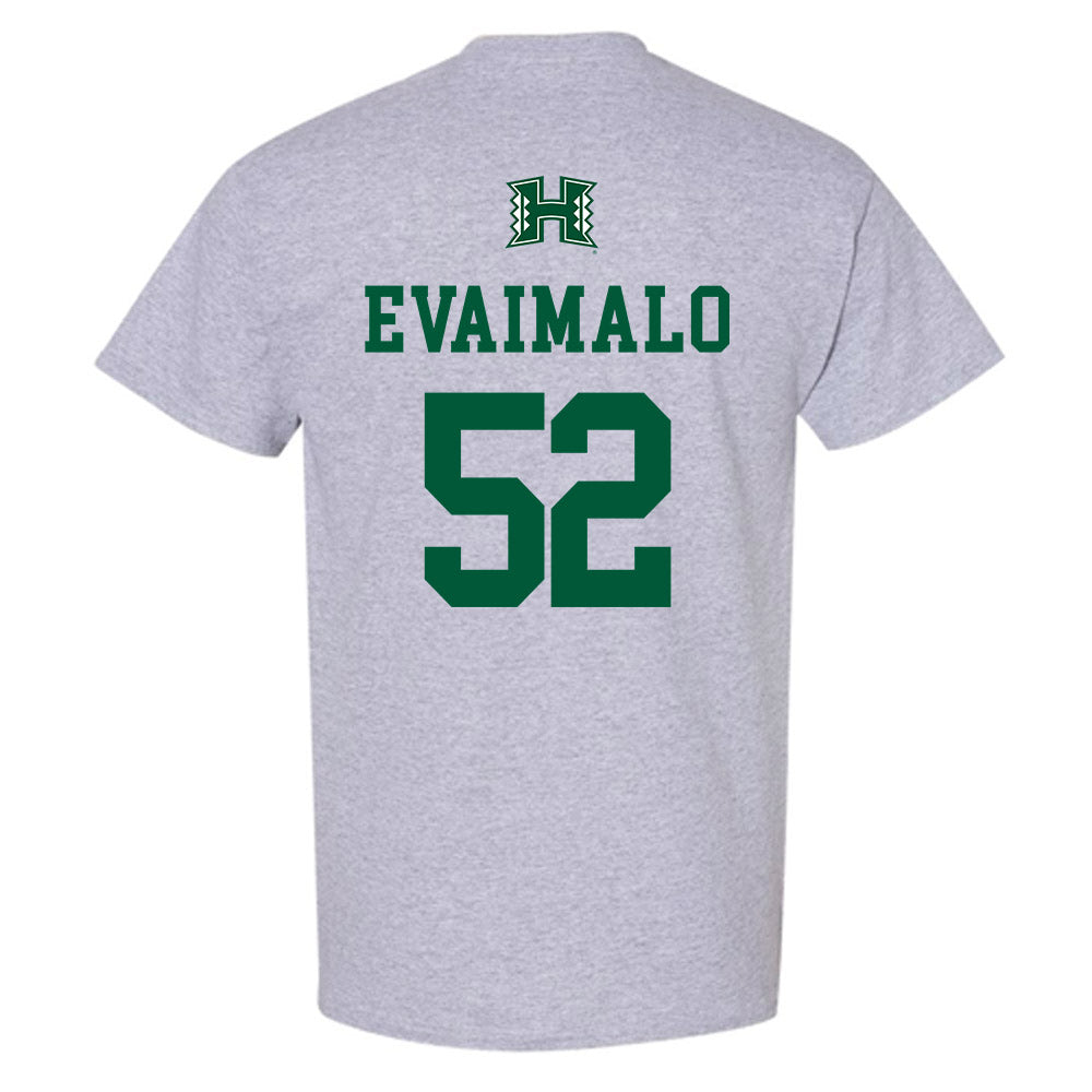 Hawaii - NCAA Football : Ezra Evaimalo - T-Shirt