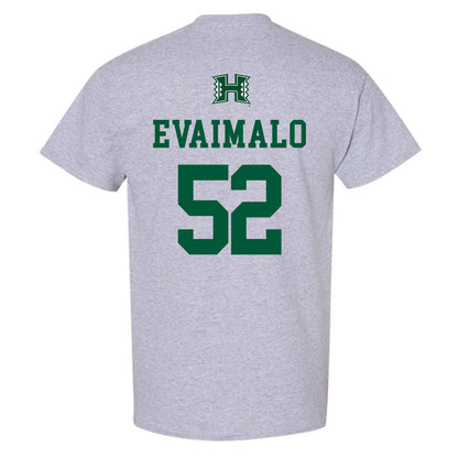 Hawaii - NCAA Football : Ezra Evaimalo - T-Shirt