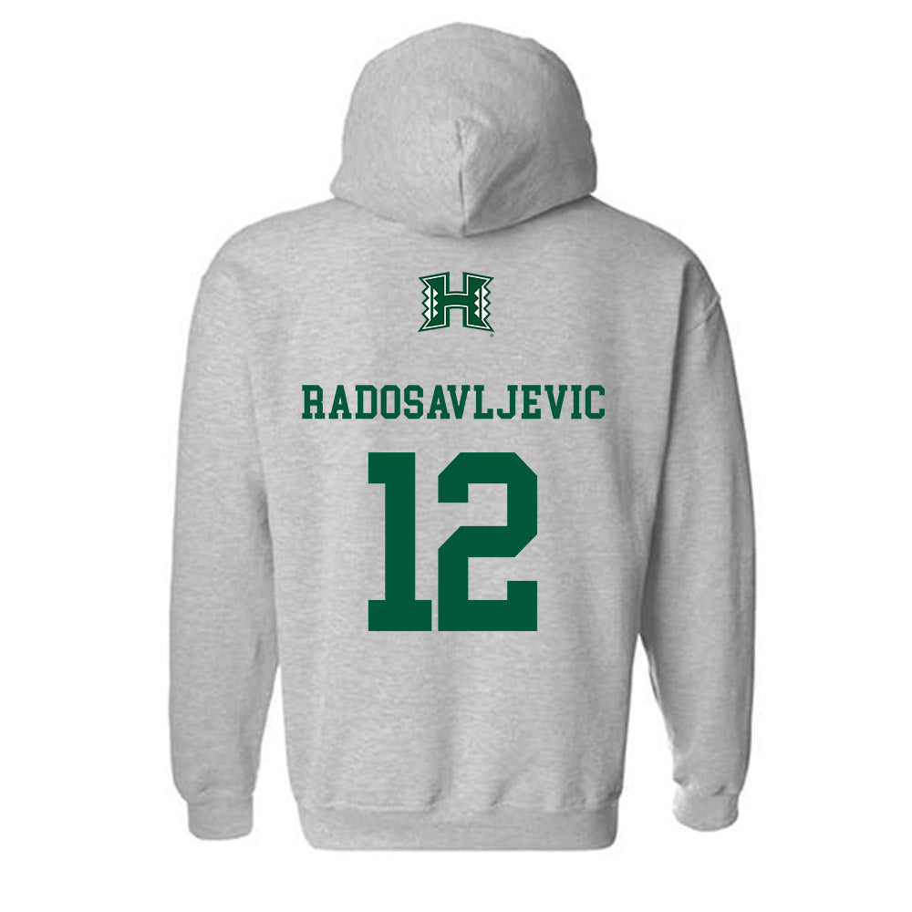 Hawaii - NCAA Women's Swimming & Diving : Camille Radosavljevic - Classic Shersey Hooded Sweatshirt-1