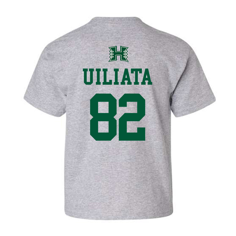 Hawaii - NCAA Football : Liatama Uiliata - Classic Shersey Youth T-Shirt