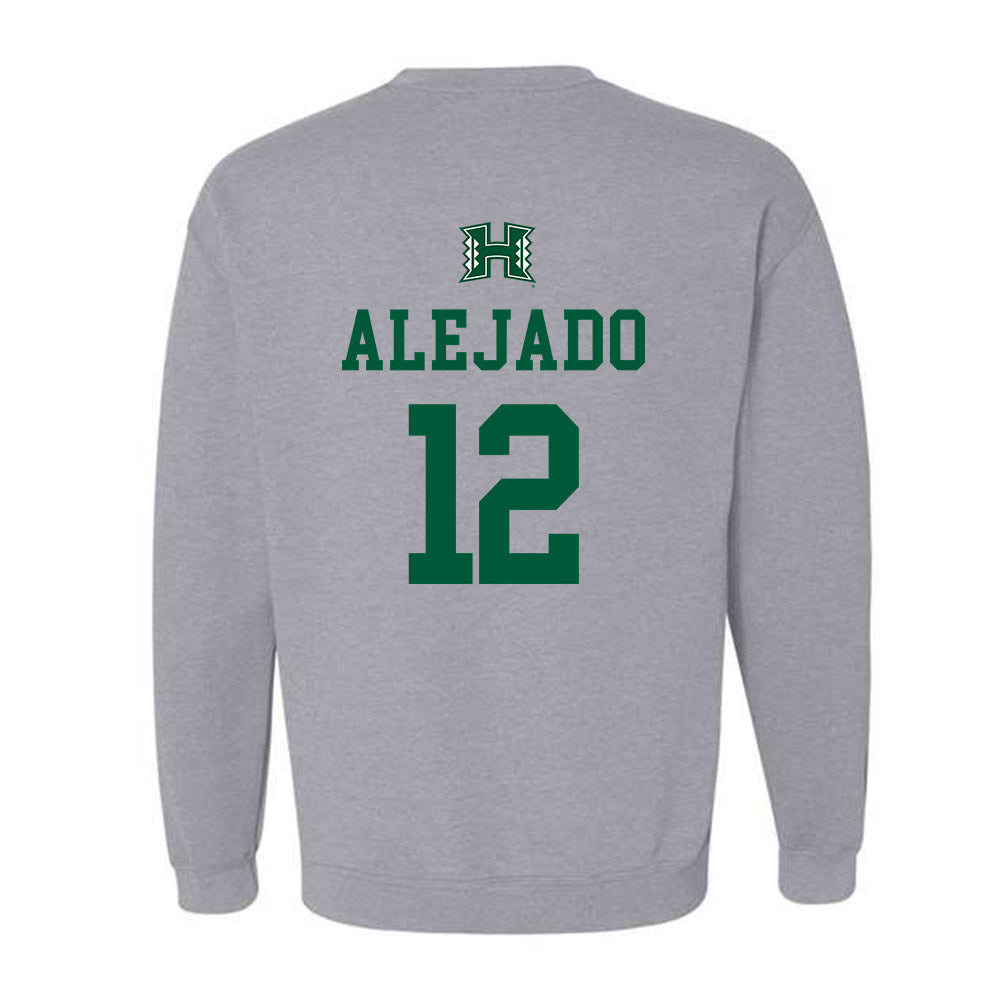 Hawaii - NCAA Football : Micah Alejado - Classic Shersey Crewneck Sweatshirt-1