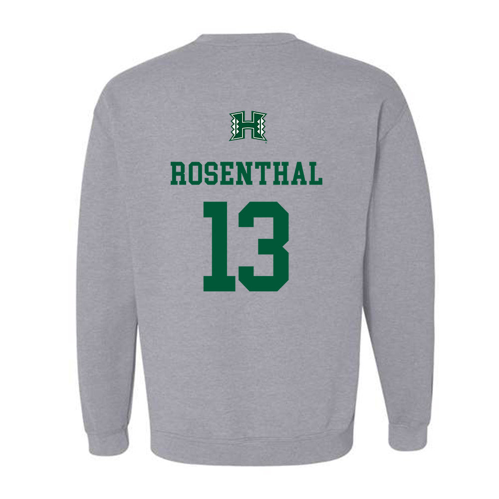 Hawaii - NCAA Men's Volleyball : Tread Rosenthal - Classic Shersey Crewneck Sweatshirt-1