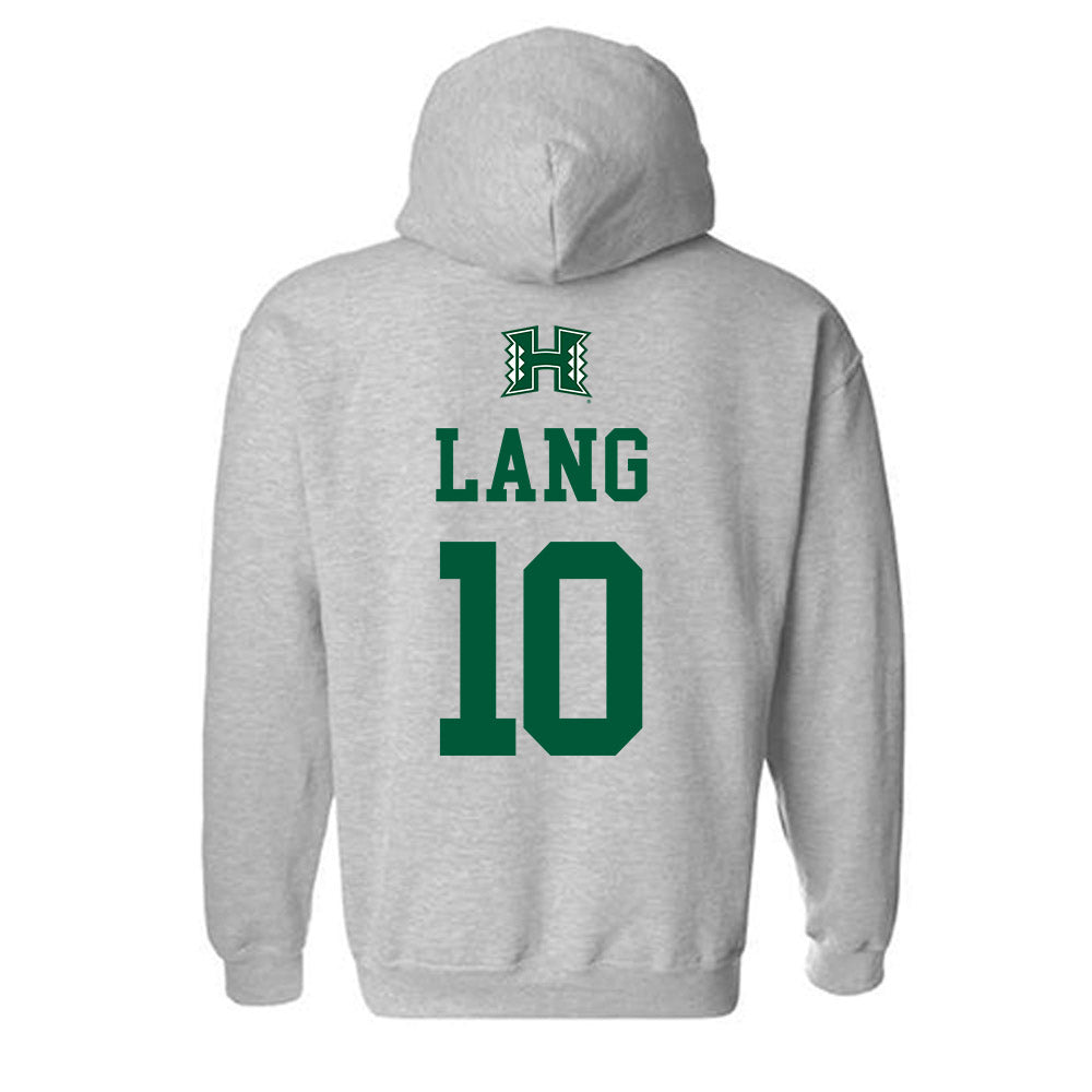 Hawaii - NCAA Women's Volleyball : Katherine Lang - Classic Shersey Hooded Sweatshirt-1