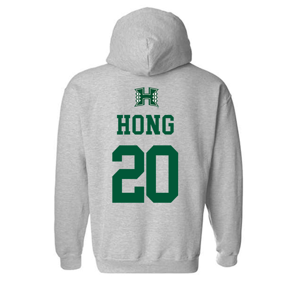 Hawaii - NCAA Men's Volleyball : Kawai Hong - Classic Shersey Hooded Sweatshirt