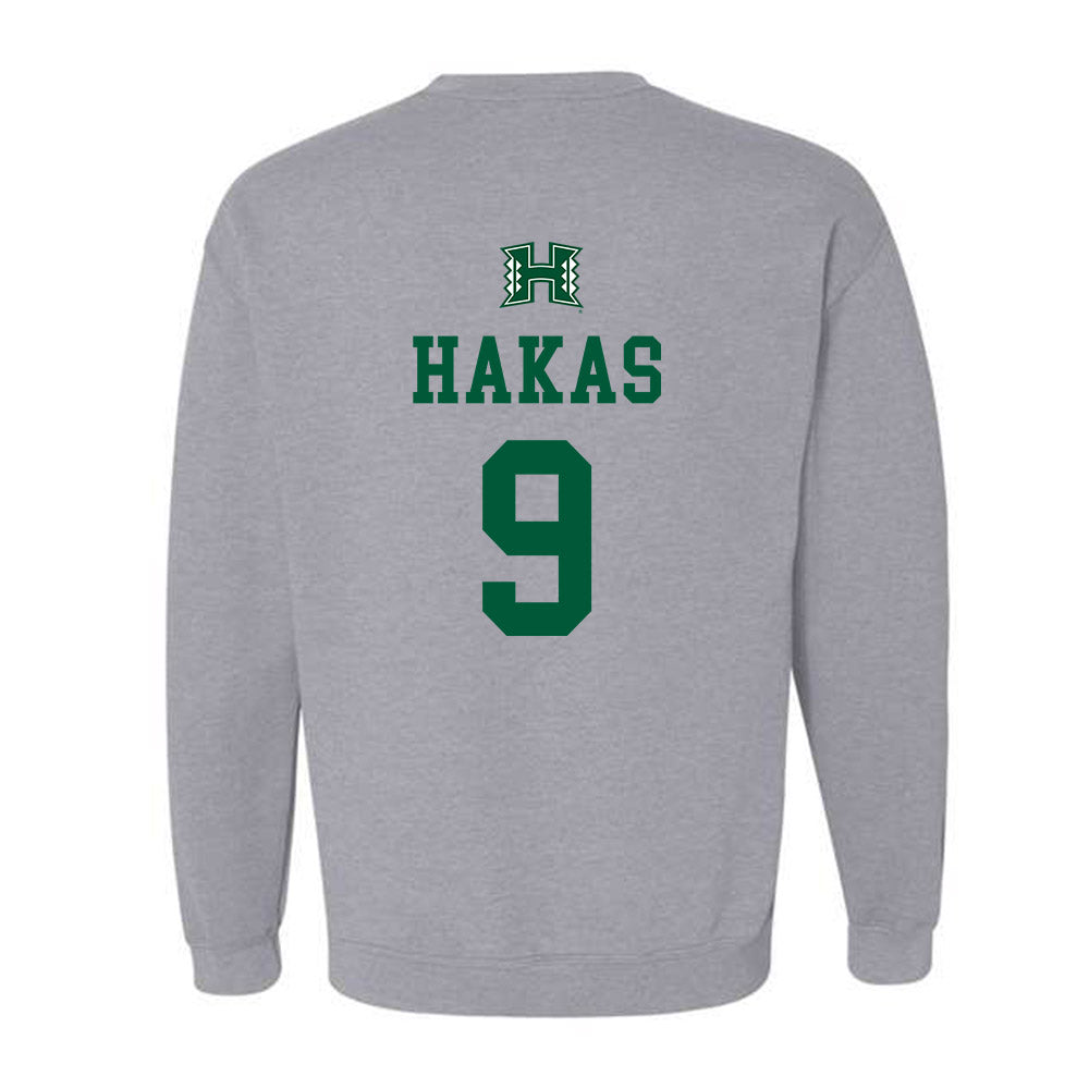 Hawaii - NCAA Women's Volleyball : Tali Hakas - Classic Shersey Crewneck Sweatshirt-1