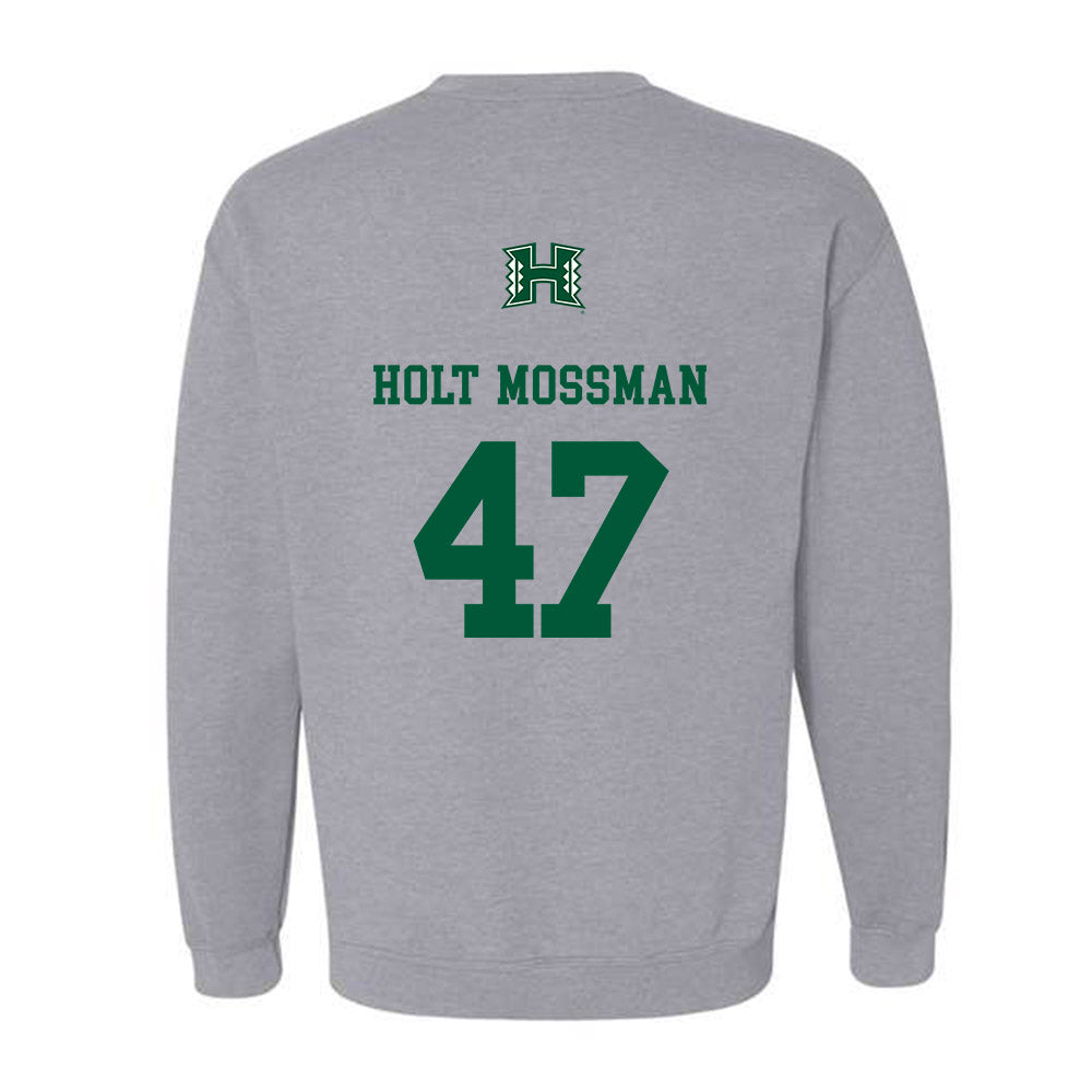 Hawaii - NCAA Football : Emmet Holt-Mossman - Crewneck Sweatshirt