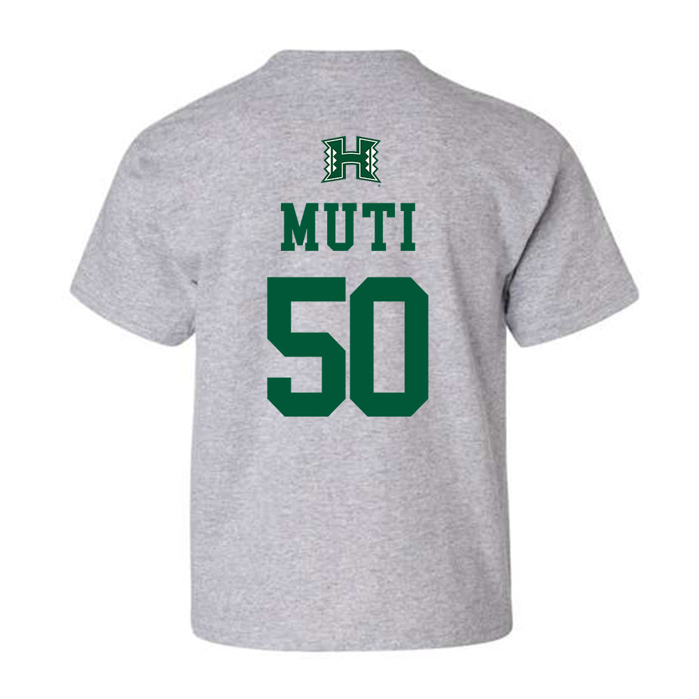 Hawaii - NCAA Football : Tui Muti - Classic Shersey Youth T-Shirt