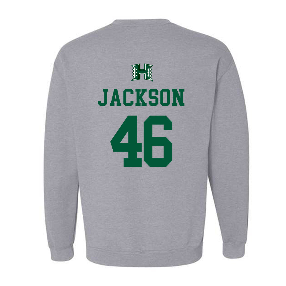 Hawaii - NCAA Baseball : Tobey Jackson - Classic Shersey Crewneck Sweatshirt-1