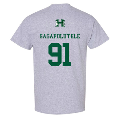 Hawaii - NCAA Football : Joshua Sagapolutele - T-Shirt