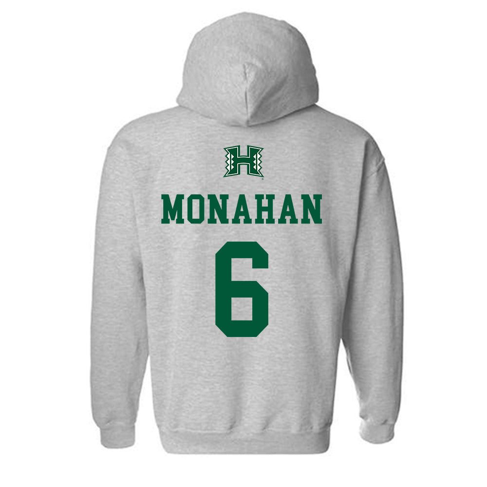 Hawaii - NCAA Women's Volleyball : Morghn Monahan - Classic Shersey Hooded Sweatshirt-1