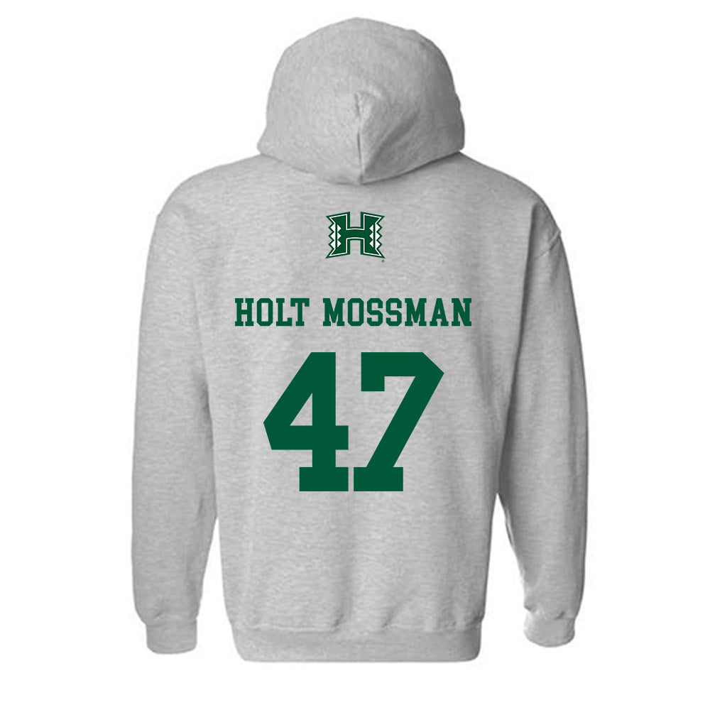 Hawaii - NCAA Football : Emmet Holt-Mossman - Hooded Sweatshirt