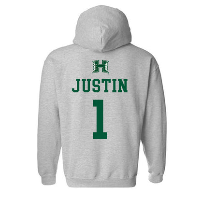 Hawaii - NCAA Women's Soccer : Kennedy Justin - Classic Shersey Hooded Sweatshirt