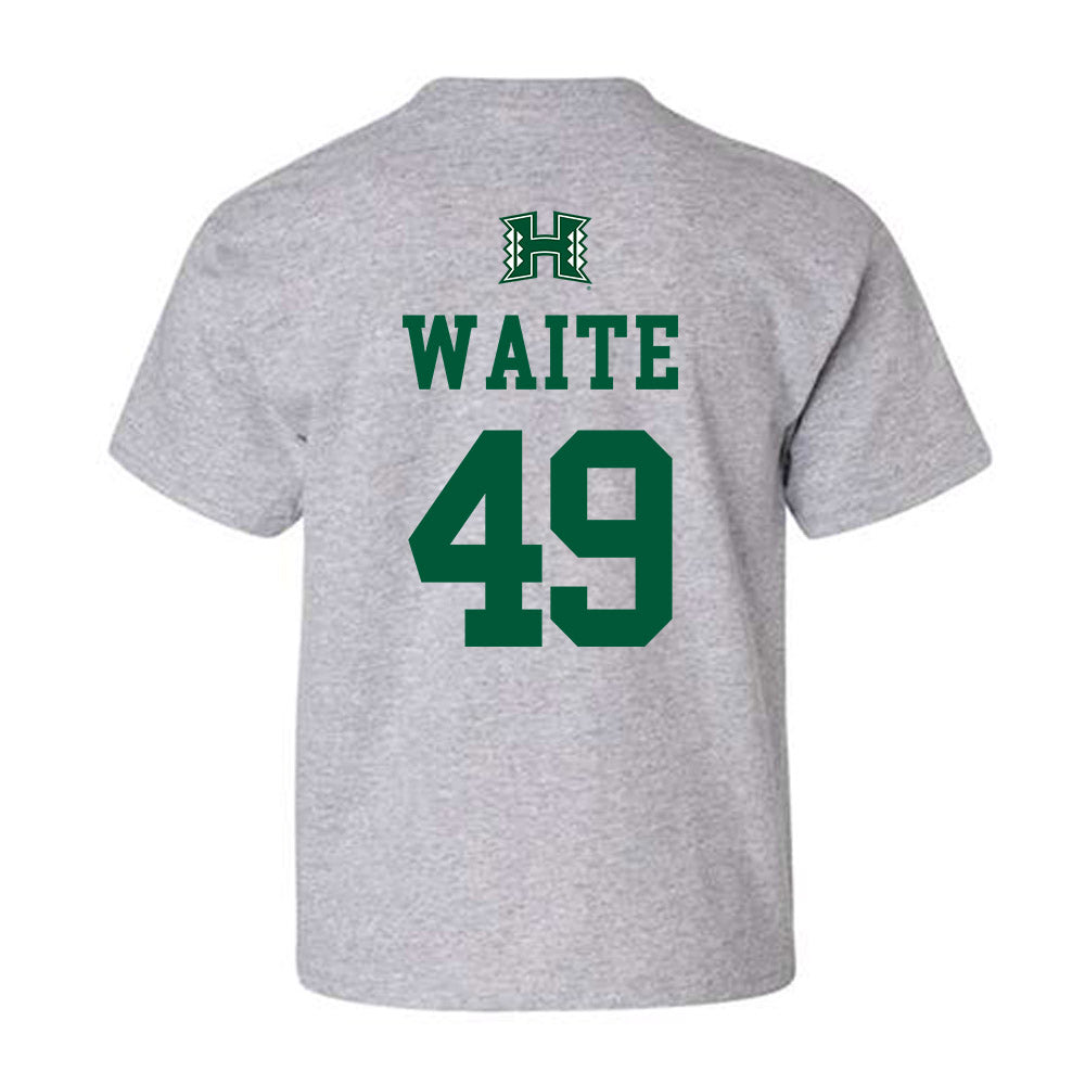 Hawaii - NCAA Baseball : Dylan Waite - Classic Shersey Youth T-Shirt-1