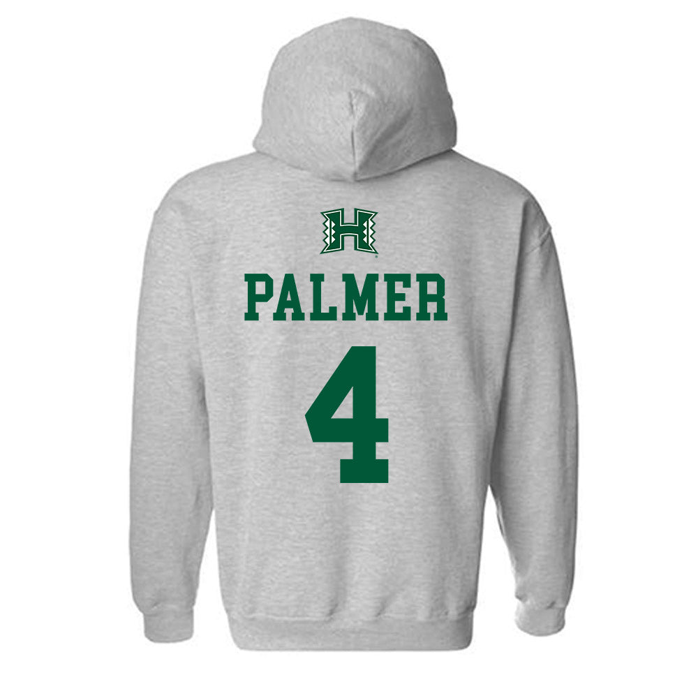 Hawaii - NCAA Football : Elijah Palmer - Classic Shersey Hooded Sweatshirt-1