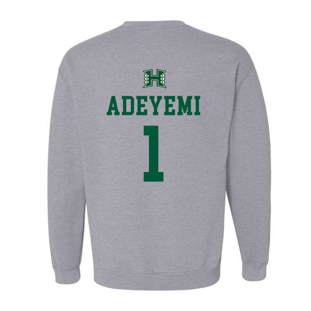 Hawaii - NCAA Women's Volleyball : Stella Adeyemi - Classic Shersey Crewneck Sweatshirt-1