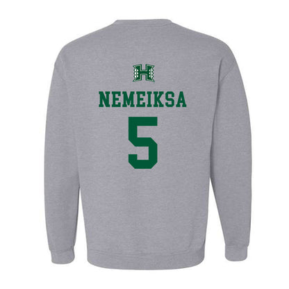 Hawaii - NCAA Men's Basketball : Gytis Nemeiksa - Classic Shersey Crewneck Sweatshirt