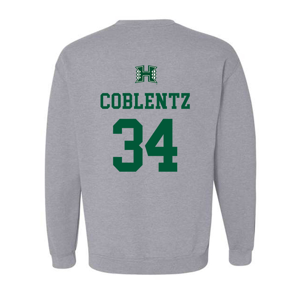 Hawaii - NCAA Softball : Emerson Coblentz - Classic Shersey Crewneck Sweatshirt-1