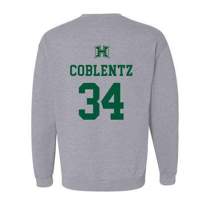 Hawaii - NCAA Softball : Emerson Coblentz - Classic Shersey Crewneck Sweatshirt-1