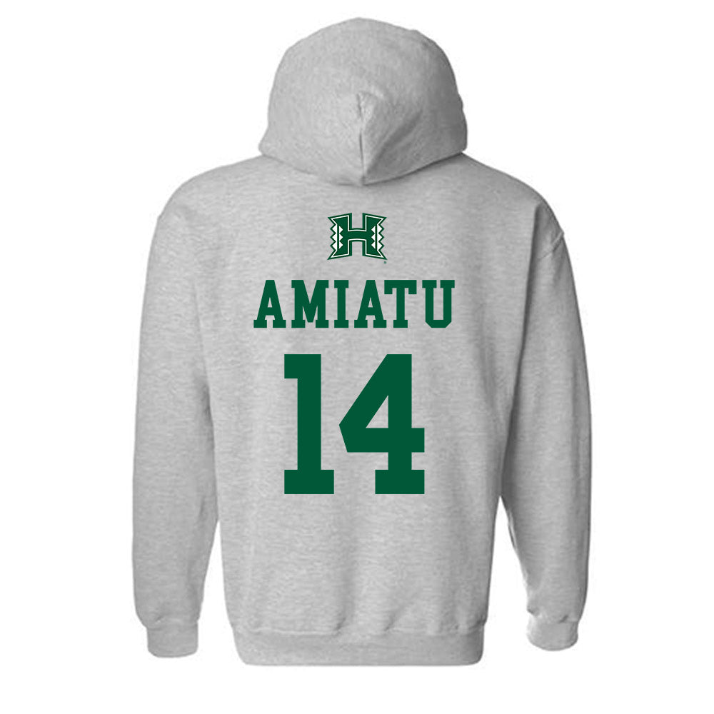 Hawaii - NCAA Beach Volleyball : Sydney Amiatu - Classic Shersey Hooded Sweatshirt-1