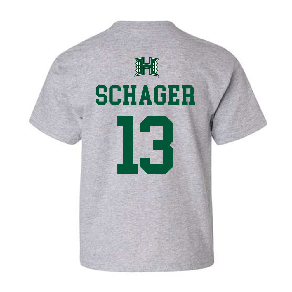 Hawaii - NCAA Football : Brayden Schager - Youth T-Shirt