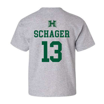 Hawaii - NCAA Football : Brayden Schager - Youth T-Shirt