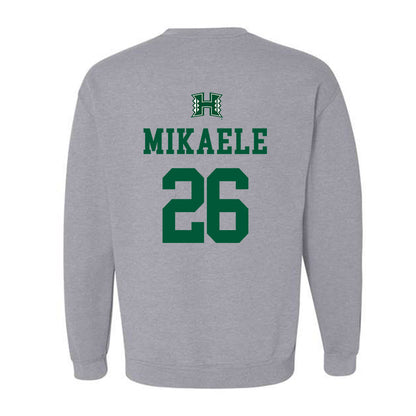 Hawaii - NCAA Football : Sitani Mikaele - Classic Shersey Crewneck Sweatshirt-1