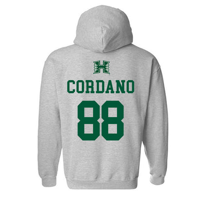 Hawaii - NCAA Football : Alan Cordano - Classic Shersey Hooded Sweatshirt-1