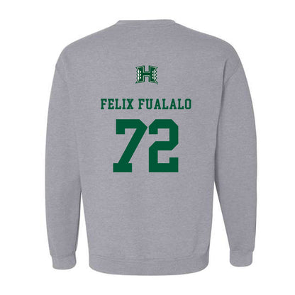 Hawaii - NCAA Football : Luke Felix-Fualalo - Crewneck Sweatshirt